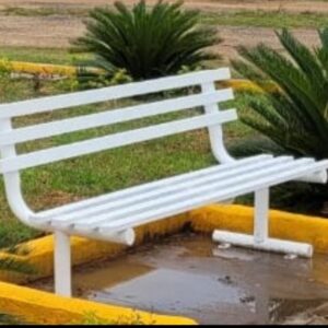 banca urbana metálica para parque en Veracruz
