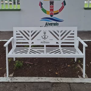 banca para jardín exterior resistente