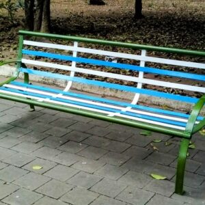 banca urbana para zonas recreativas