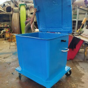 bote de basura urbano para parques