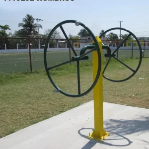 ejercitador metálico para parques