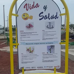 ejercitador para gimnasio exterior
